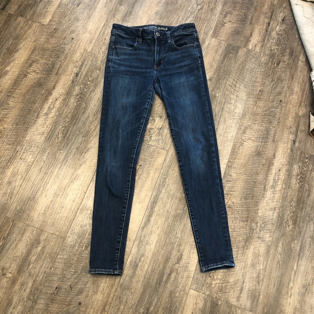 Ae American eagle bootcut jeans size 6long, regular rise